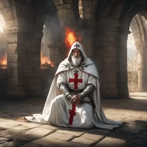 Knight Kneeling